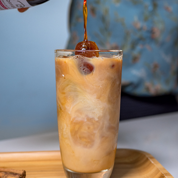 Iced Dirty Chai with Cold Brew