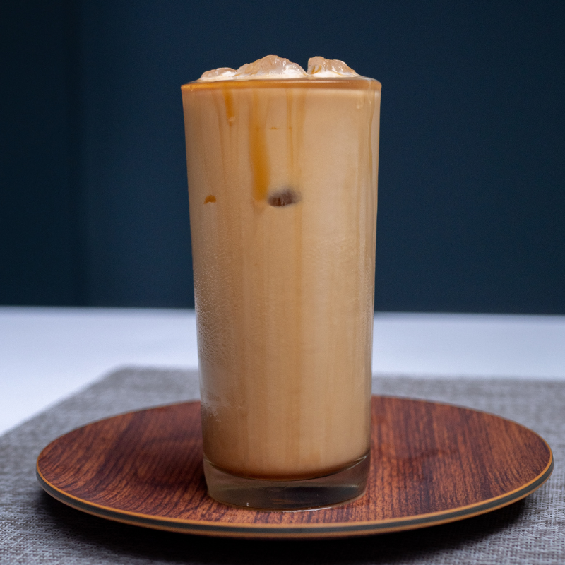 Iced Caramel Latte Gento Coffee Roasters