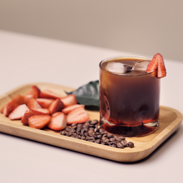 Iced Strawberry Orange Espresso